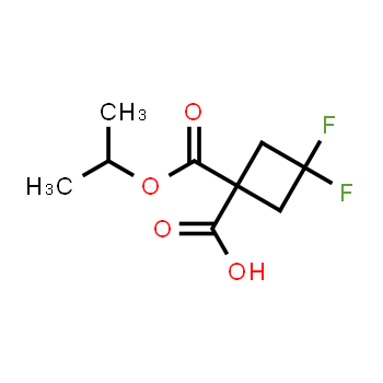 1225532-90-0 | Ácido 3,3-difluoro-1-[(propan-2-iloxi)carbonil]ciclobutano-1-carboxílico