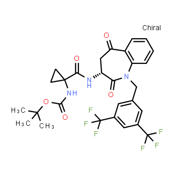 1227260-97-0 | ácido carbámico, n-[1-[[[(3r)-1-[[3,5-bis(trifluorometil)fenil]metil]-2,3,4,5-tetrahidro-2,5-dioxo-1h-1-benzazepin-3-il]amino]carbonil]ciclopropil]-, 1,1-dimetiletil éster