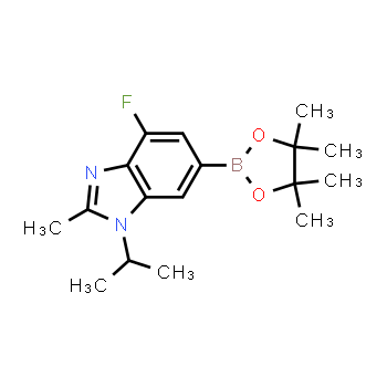 1231930-37-2 | 4-fluoro-2-metil-1-(propan-2-il)-6-(tetrametil-1,3,2-dioxaborolan-2-il)-1H-1,3-benzodiazol