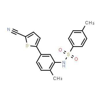 1233948-35-0 | N-(5-(5-cianotiofen-2-il)-2-metilfenil)-4-metilbencenosulfonamida