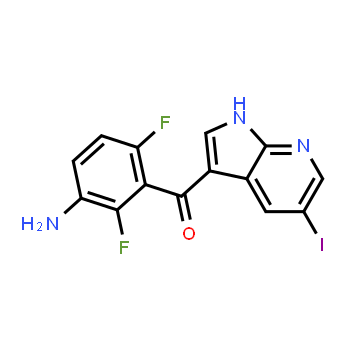 1254567-35-5 | 2,4-difluoro-3-{5-yodo-1H-pirrolo[2,3-b]piridina-3-carbonil}anilina