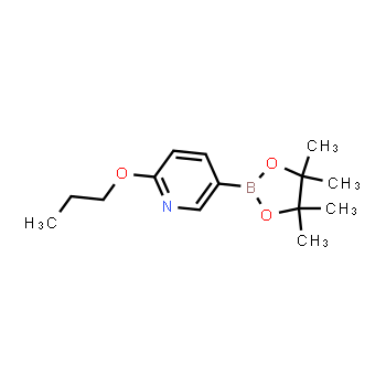1257553-85-7 | 2-propoxi-5-(4,4,5,5-tetrametil-1,3,2-dioxaborolan-2-il)piridina