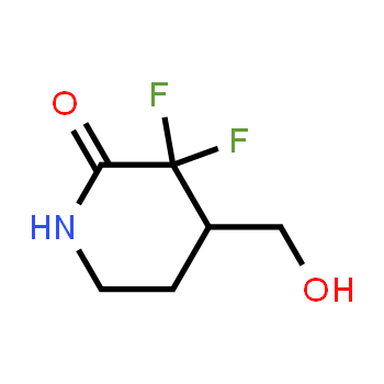 1258639-19-8 | 3,3-difluoro-4-(hydroxymethyl)piperidin-2-one