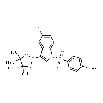 1259279-57-6 | 5-fluoro-3-(4,4,5,5-tetrametil-1,3,2-dioxaborolan-2-il)-1-tosil-1h-pirrolo[2,3-b]piridina