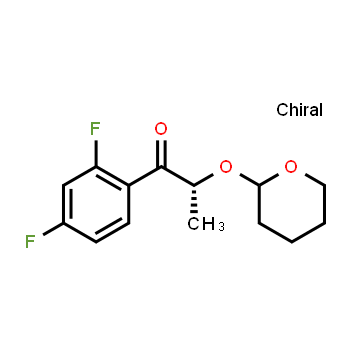 126918-17-0 | (2r)-1-(2,4-difluorofenil)-2-((tetrahidro-2h-piran-2-il)oxi)propan-1-ona