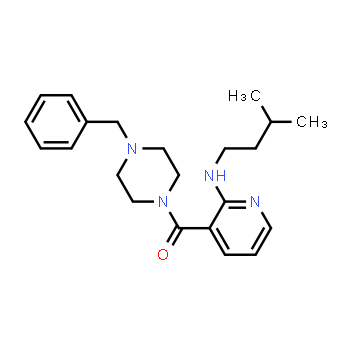 1270138-40-3 | (4-bencilpiperazin-1-il)(2-(isopentilamino)piridin-3-il)metanona