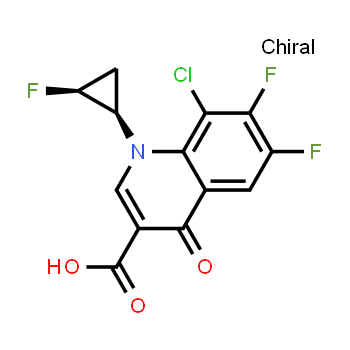 127199-27-3 | Ácido 8-cloro-6,7-difluoro-1-[(1R,2S)-2-fluorociclopropil]-4-oxo-1,4-dihidroquinolin-3-carboxílico