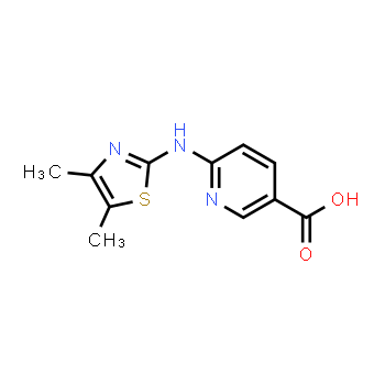 1273946-12-5 | ácido 6-((4,5-dimetiltiazol-2-il)amino)nicotínico