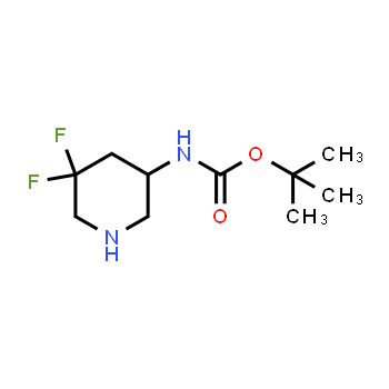 1303973-94-5 | tert-butyl N-(5,5-difluoropiperidin-3-yl)carbamate