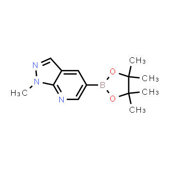 1312312-78-9 | 1-methyl-5-(4,4,5,5-tetramethyl-1,3,2-dioxaborolan-2-yl)-1H-pyrazolo[3,4-b]pyridine