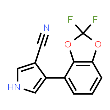 131341-86-1 | 4-(2,2-difluoro-2H-1,3-benzodioxol-4-yl)-1H-pyrrole-3-carbonitrile