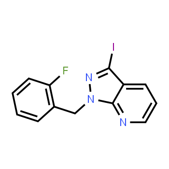 1313738-72-5 | 1-[(2-fluorofenil)metil]-3-yodo-1H-pirazolo[3,4-b]piridina