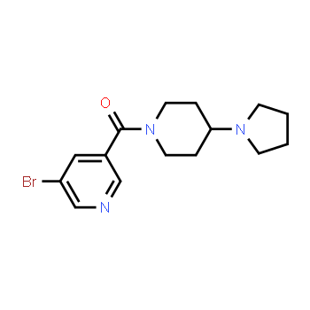 1314241-44-5 | (5-bromopiridin-3-il)(4-(pirrolidin-1-il)piperidin-1-il)metanona