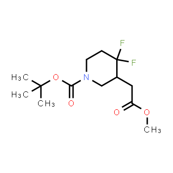1334413-62-5 | 4,4-difluoro-3-(2-metoxi-2-oxoetil)piperidina-1-carboxilato de terc-butilo