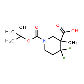 1334416-85-1 | Ácido 1-[(terc-butoxi)carbonil]-4,4-difluoro-3-metilpiperidina-3-carboxílico
