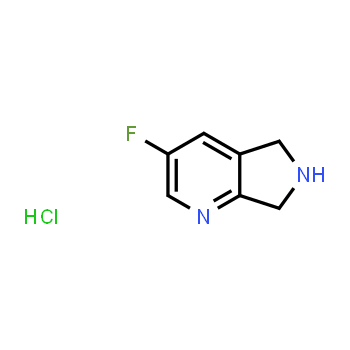 1346808-65-8 | clorhidrato de 3-fluoro-5H,6H,7H-pirrolo[3,4-b]piridina