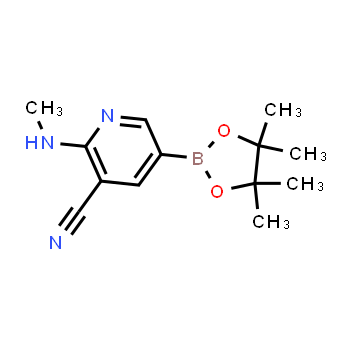 1346809-48-0 | 2-(metilamino)-5-(4,4,5,5-tetrametil-1,3,2-dioxaborolan-2-il)nicotinonitrilo