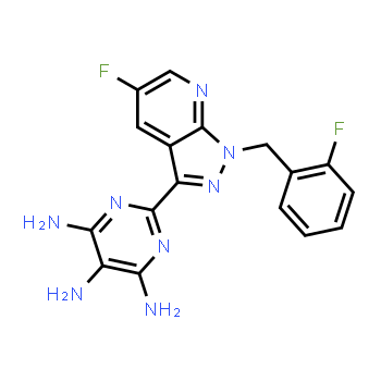 1350653-30-3 | 2-{5-fluoro-1-[(2-fluorofenil)metil]-1H-pirazolo[3,4-b]piridin-3-il}pirimidina-4,5,6-triamina