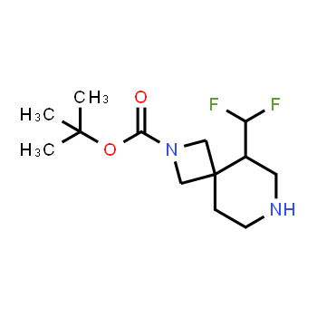 1357353-93-5 | Ácido 2,7-diazaspiro[3.5]nonano-2-carboxílico, 5-(difluorometil)-, 1,1-dimetiletílico