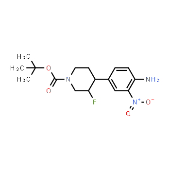 1366857-72-8 | 4-(4-amino-3-nitrofenil)-3-fluoropiperidina-1-carboxilato de terc-butilo