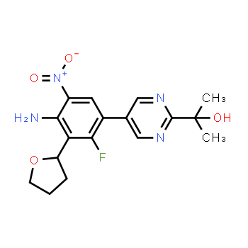 1384984-28-4 | 2-{5-[4-amino-2-fluoro-5-nitro-3-(oxolan-2-il)fenil]pirimidin-2-il}propan-2-ol