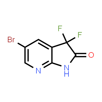 1393540-54-9 | 5-bromo-3,3-difluoro-1H,2H,3H-pirrolo[2,3-b]piridin-2-ona