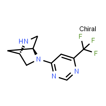 1402040-56-5 | 2,5-Diazabiciclo[2.2.1]heptano, 2-[6-(trifluorometil)-4-pirimidinil]-, (1S,4S)-