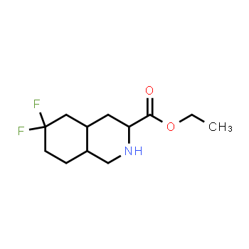 1403766-53-9 | 6,6-difluoro-decahidroisoquinolina-3-carboxilato de etilo