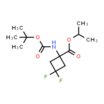 1403766-72-2 | 1-{[(terc-butoxi)carbonil]amino}-3,3-difluorociclobutano-1-carboxilato de propan-2-ilo