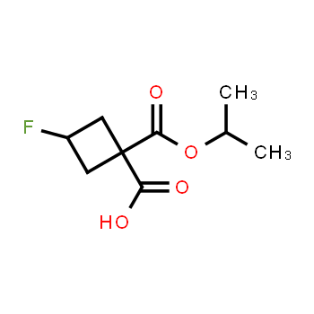 1403766-90-4 | ácido 3-fluoro-1-[(propan-2-iloxi)carbonil]ciclobutano-1-carboxílico