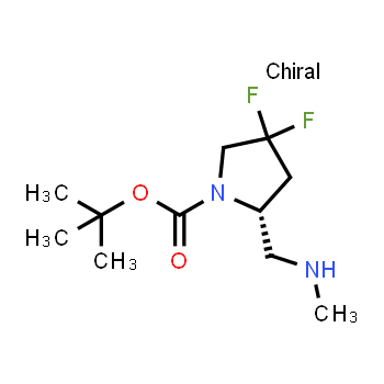 1407997-77-6 | (2R)-4,4-difluoro-2-[(metilamino)metil]pirrolidin-1-carboxilato de terc-butilo