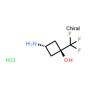1408075-16-0 | clorhidrato de trans-3-amino-1-(trifluorometil)ciclobutan-1-ol