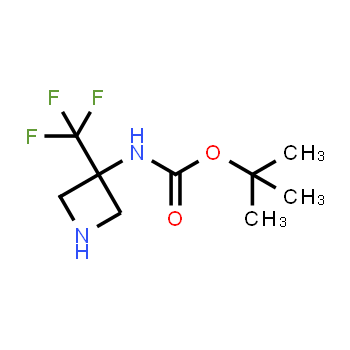 1408076-17-4 | tert-butyl N-[3-(trifluoromethyl)azetidin-3-yl]carbamate
