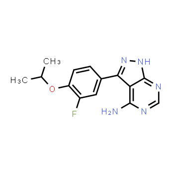 1408087-64-8 | 1H-Pirazolo[3,4-d]pirimidin-4-amina, 3-[3-fluoro-4-(1-metiletoxi)fenil]-