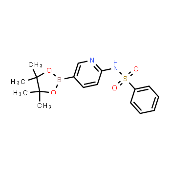 1416338-07-2 | N-(5-(4,4,5,5-tetrametil-1,3,2-dioxaborolan-2-il)piridin-2-il)bencenosulfonamida
