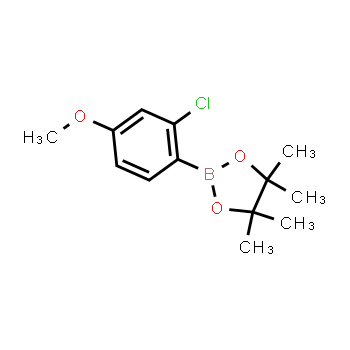 1416722-82-1 | 2-(2-chloro-4-methoxyphenyl)-4,4,5,5-tetramethyl-1,3,2-dioxaborolane
