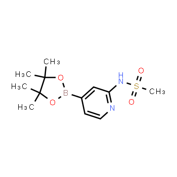 1425045-88-0 | N-(4-(4,4,5,5-tetrametil-1,3,2-dioxaborolan-2-il)piridin-2-il)metanosulfonamida