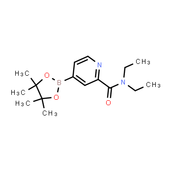 1425334-52-6 | N,N-dietil-4-(4,4,5,5-tetrametil-1,3,2-dioxaborolan-2-il)picolinamida