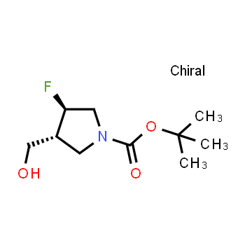 1428776-42-4 | (3R,4R)-3-fluoro-4-(hidroximetil)pirrolidin-1-carboxilato de rel-terc-butilo