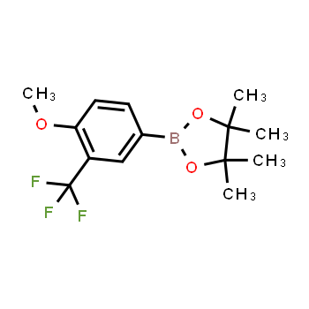 1445019-24-8 | 2-(4-metoxi-3-(trifluorometil)fenil)-4,4,5,5-tetrametil-1,3,2-dioxaborolano