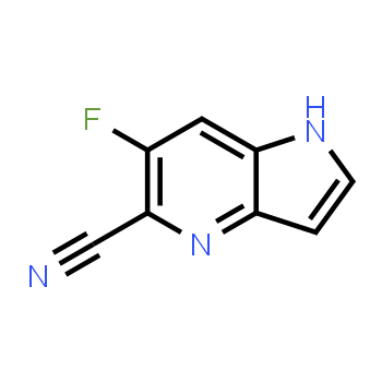 1445856-48-3 | 1h-pirrolo[3,2-b]piridina-5-carbonitrilo, 6-fluoro-
