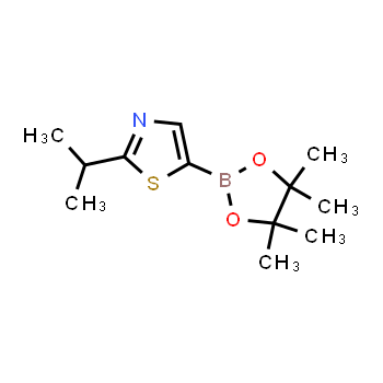 1446481-20-4 | 2-isopropil-5-(4,4,5,5-tetrametil-1,3,2-dioxaborolan-2-il)tiazol