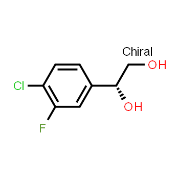 1453854-84-6 | (1R)-1-(4-cloro-3-fluorofenil)etano-1,2-diol