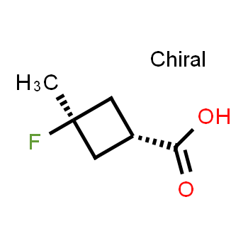 1455037-43-0 | trans-3-fluoro-3-methylcyclobutane-1-carboxylic acid