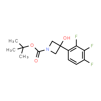 1468572-12-4 | 3-hidroxi-3-(2,3,4-trifluorofenil)azetidina-1-carboxilato de terc-butilo