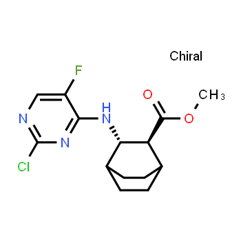 1509941-50-7 | (2S,3S)-3-[(2-cloro-5-fluoropirimidin-4-il)amino]biciclo[2.2.2]octano-2-carboxilato de metilo