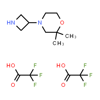 1523606-35-0 | 4-(azetidin-3-il)-2,2-dimetilmorfolina; ácido bis(trifluoroacético)