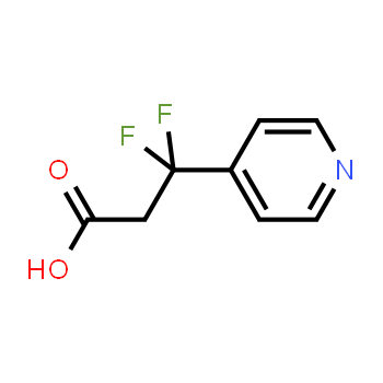 1550969-62-4 | ácido 3,3-difluoro-3-(piridin-4-il)propanoico