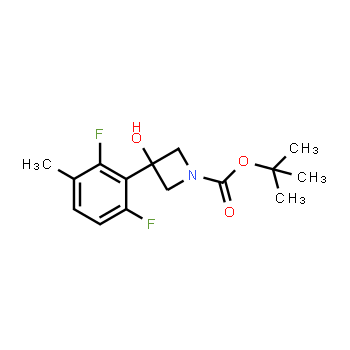 1551509-92-2 | 3-(2,6-difluoro-3-metilfenil)-3-hidroxiazetidina-1-carboxilato de terc-butilo