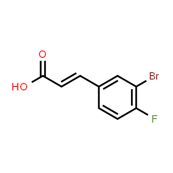 160434-49-1 | Ácido 3-bromo-4-fluorocinámico